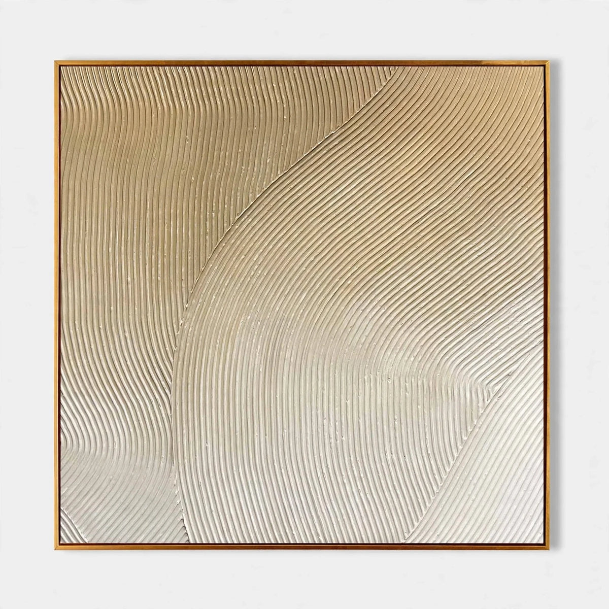 Sweeping Dunes Textured Abstract Painting #M990