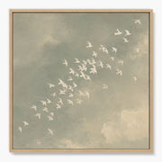 Birds in Mist Painting #MA014
