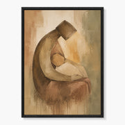 Abstract Mother and Child Painting #MA026