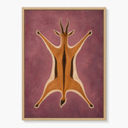 Folk Animal Hide Painting #PAC003