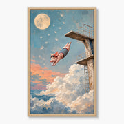 Whimsical Cosmic Animal Painting #SA007