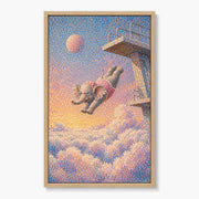 Whimsical Cosmic Animal Painting #SA008