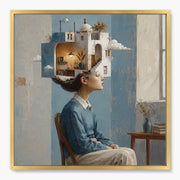 Dream City Portrait Painting #SA014