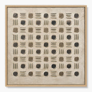 Neutral Plaster Relief Painting #SG008