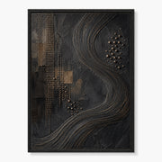 Flowing Textured Abstract Painting #SG018
