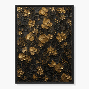 Floral Plaster Relief Painting #SG061