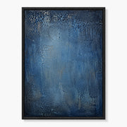 Deep Teal Abstract Painting #TX025
